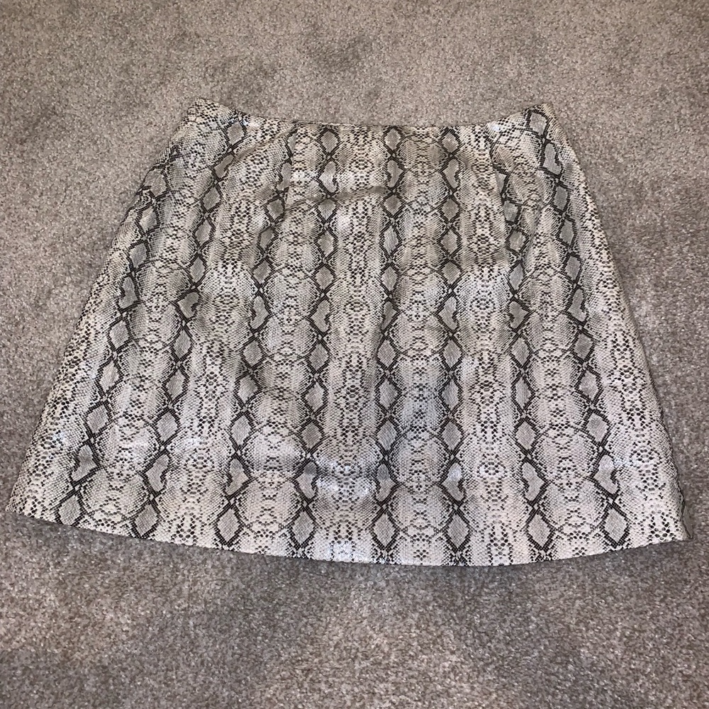 Snakeskin Impeccable Pig Skirt - image 2
